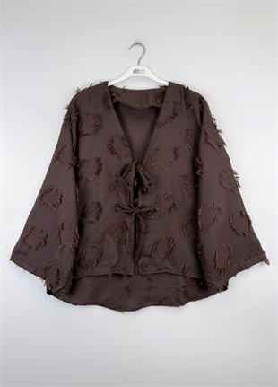 Rumy Kimono Kahve 
