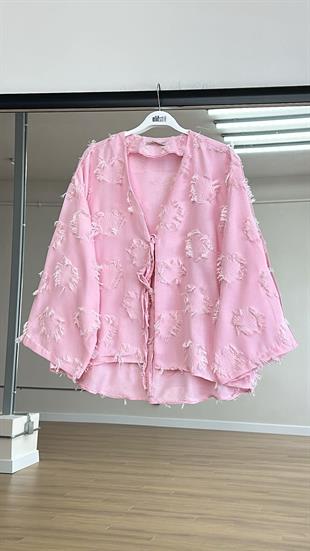 Rumy Kimono Pembe 