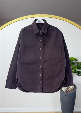 Ruva Denim Ceket Kahve 