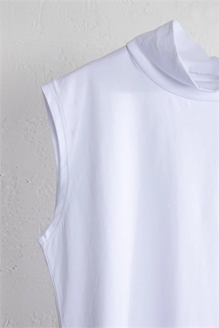 Sıfır Kol İçlik Beyaz