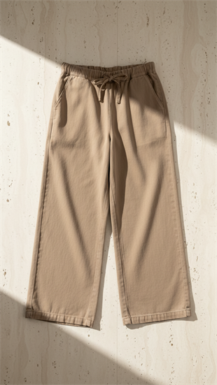 Softline Tensel Pantolon Bej 