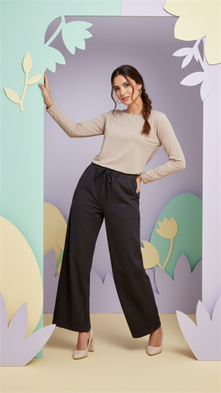 Softline Tensel Pantolon Kahve 