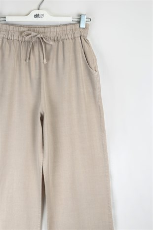 Tensel Pantolon Bej 