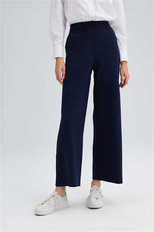 Triko Bol Paça Lacivert