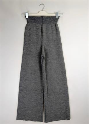 Triko Bol Paça Pantolon  Füme