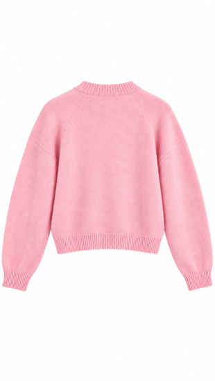 Triko Hırka Pembe 