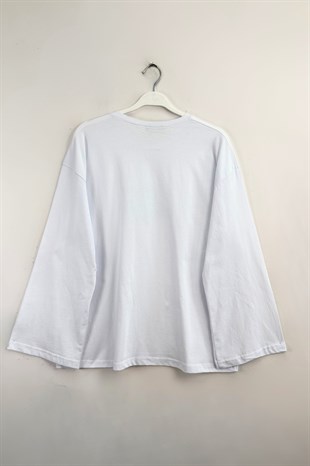 Turkish Coffee Sweatshirt Beyaz