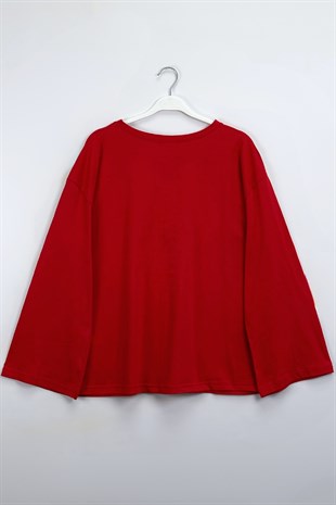 Turkish Coffee Sweatshirt Kırmızı