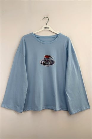 Turkish Coffee Sweatshirt Mavi