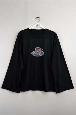 Turkish Coffee Sweatshirt Siyah