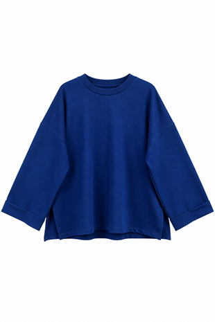 Yırtmaçlı Sweat  Saks
