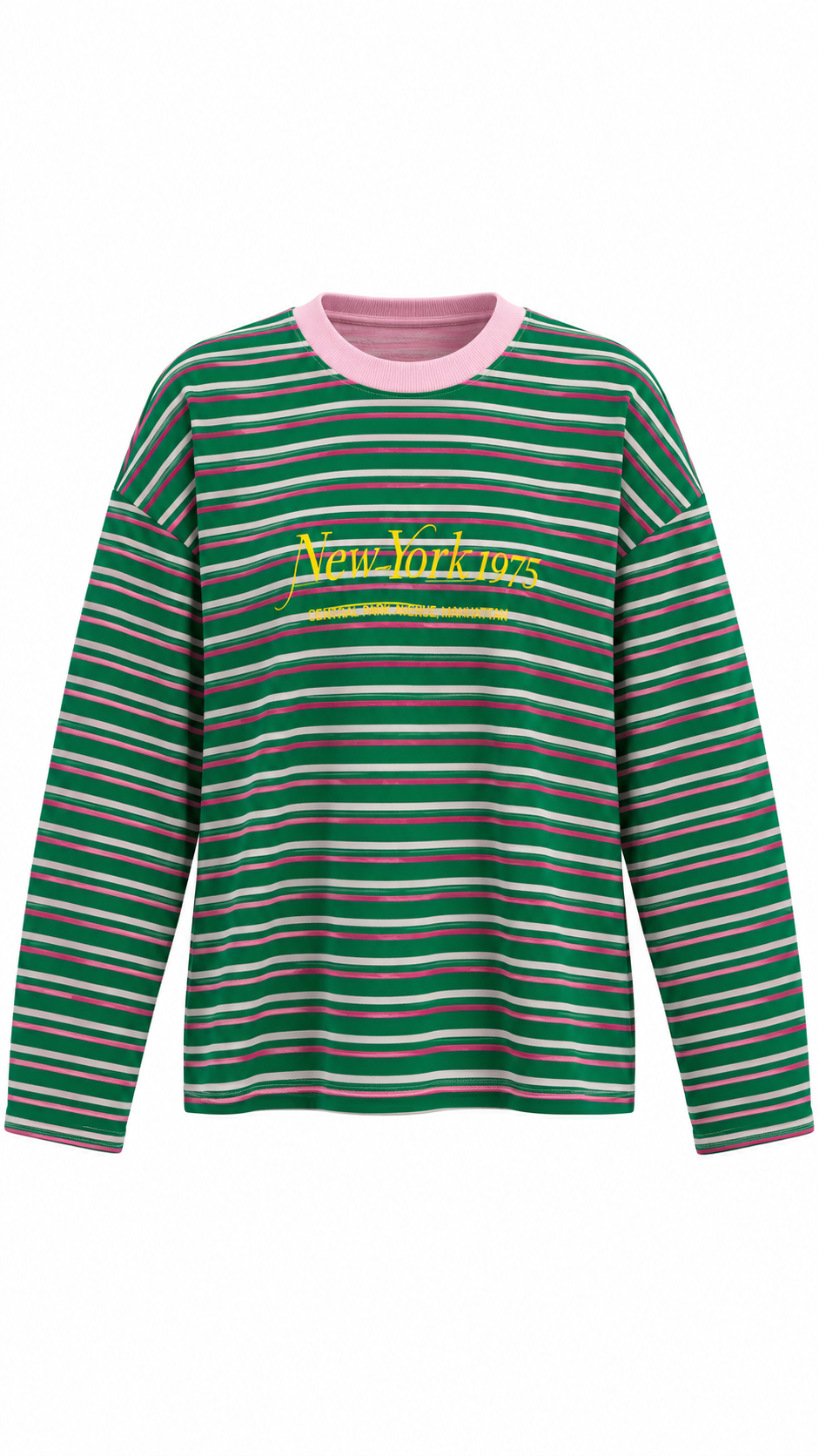 1975 Baskılı Sweat Yeşil 