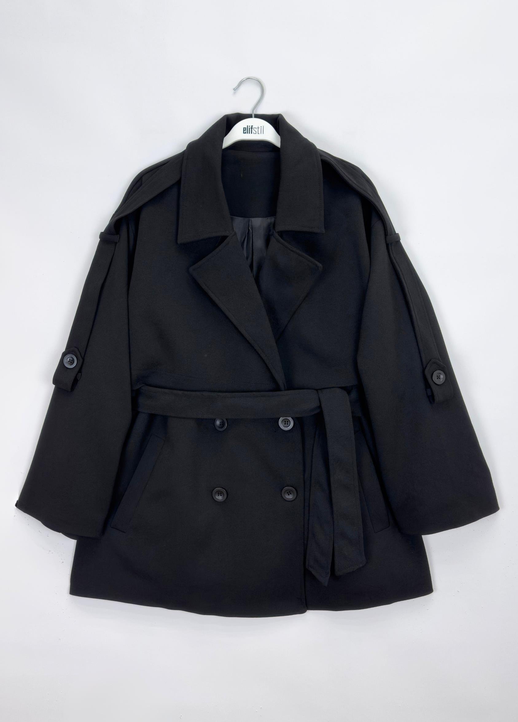 Averna Trençkot Siyah 