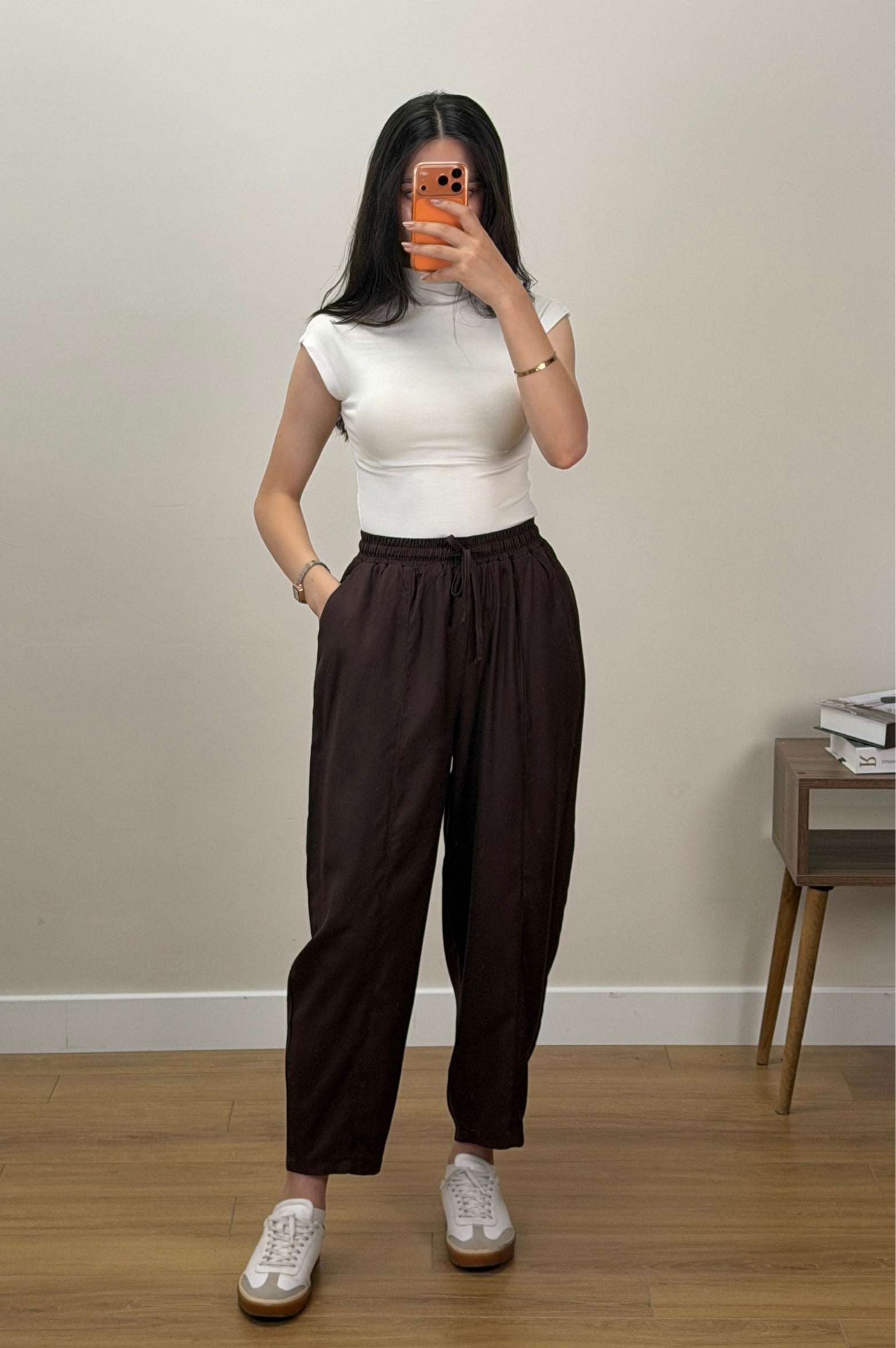 Çımalı Pantolon Kahve 