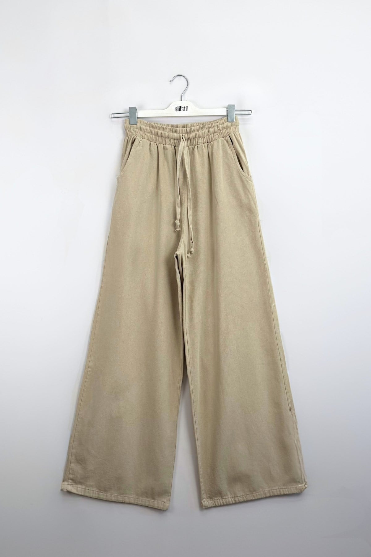 Gabardin Pantolon Bej 