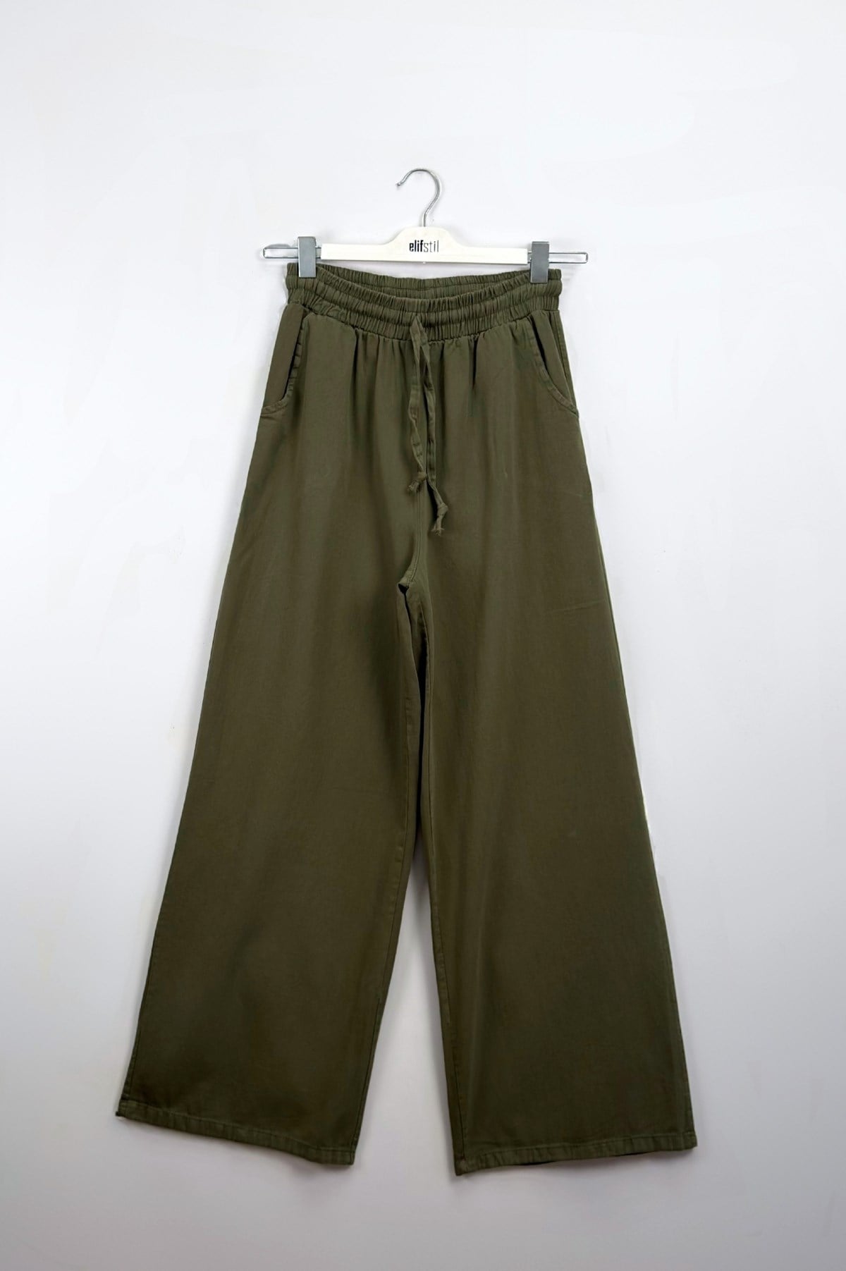 Gabardin Pantolon Haki 