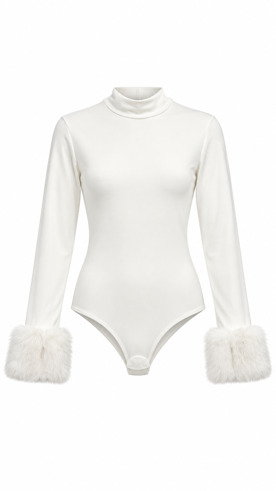 Kolu Kürklü Body Ekru