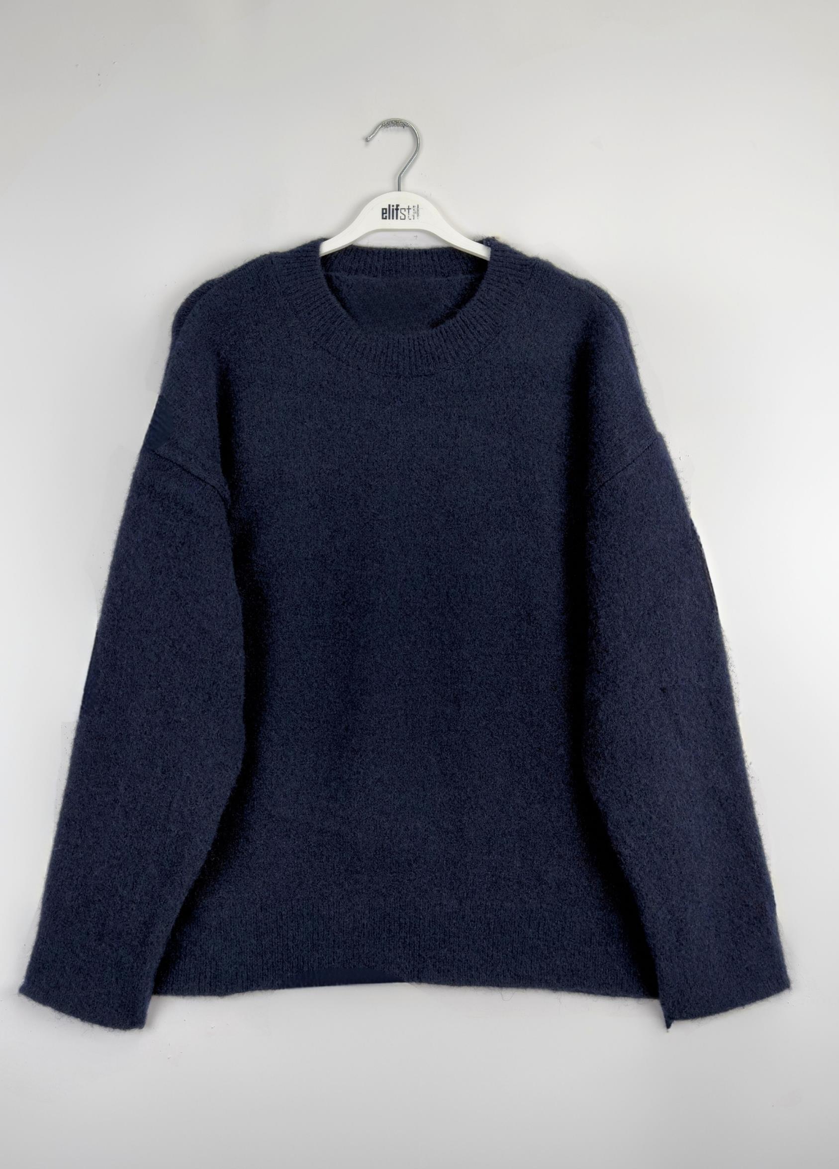 Mila Yumoş Kazak Lacivert 