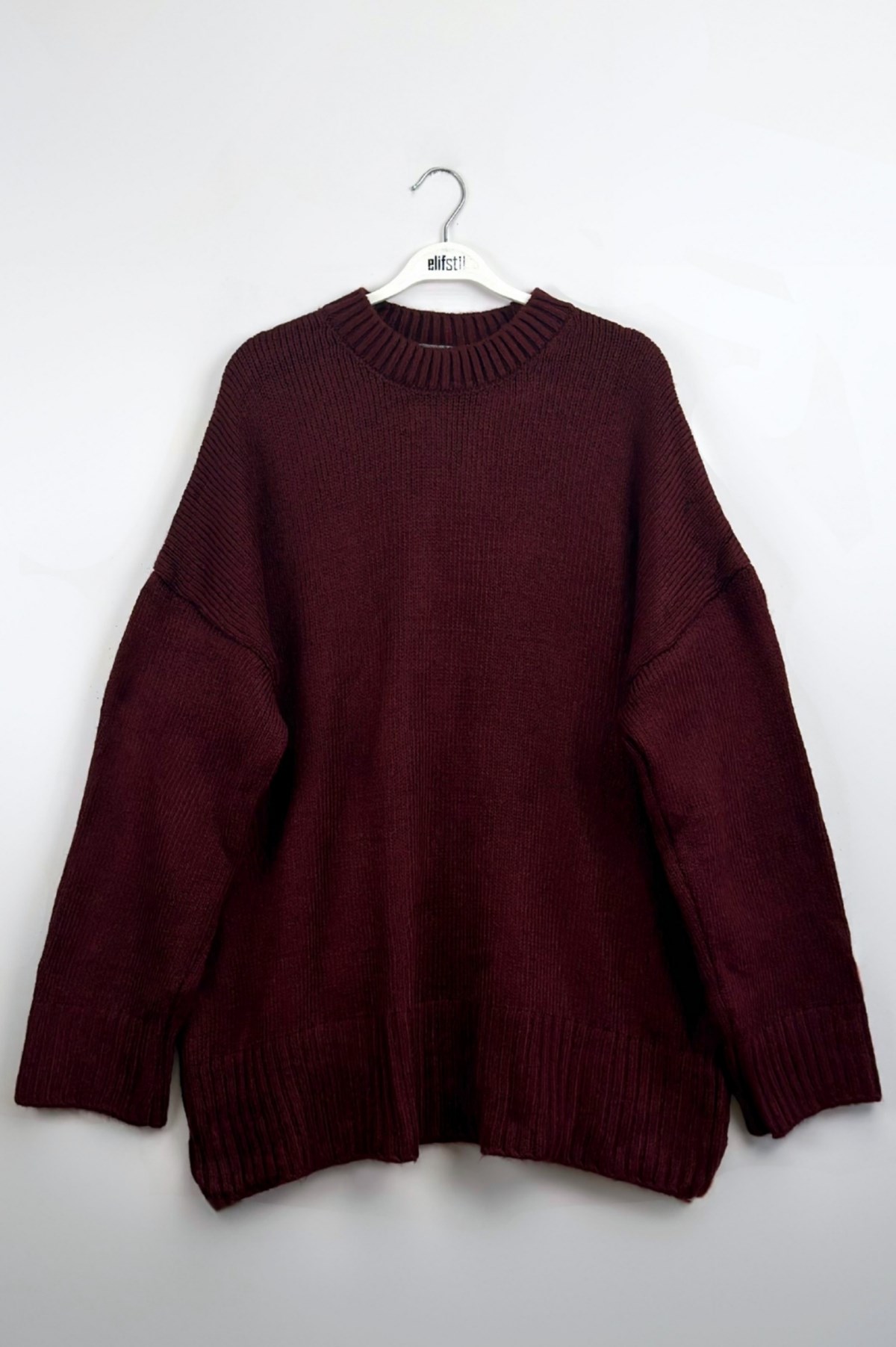 Oversize Kazak Bordo