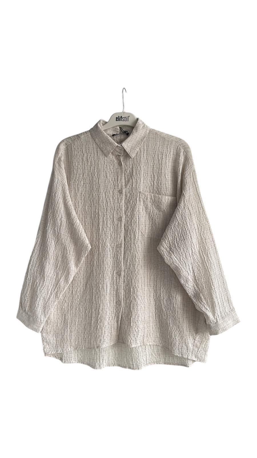 Tek Cep Gömlek Taş