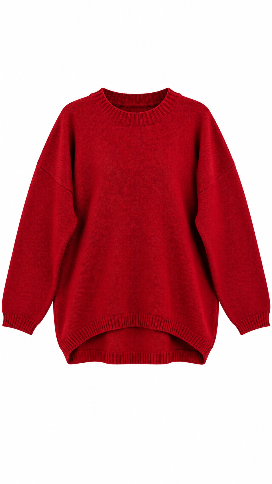 Triko Kazak Kırmızı