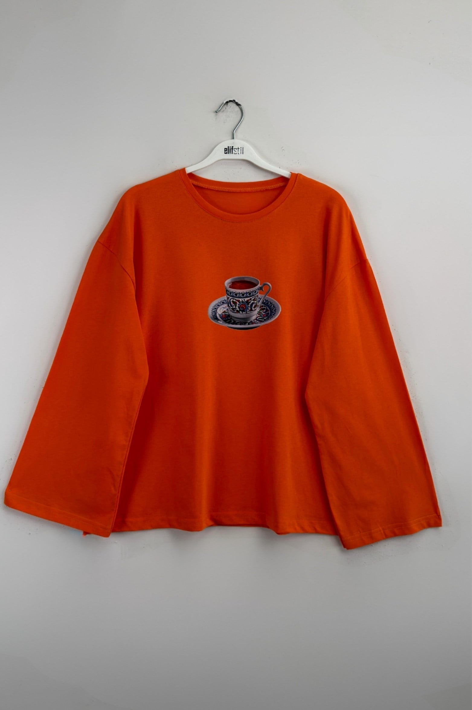 Turkish Coffee Sweatshirt Turuncu