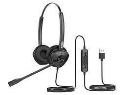  Fanvil HT302-U Çift kulaklık, USB-A Kulaklık