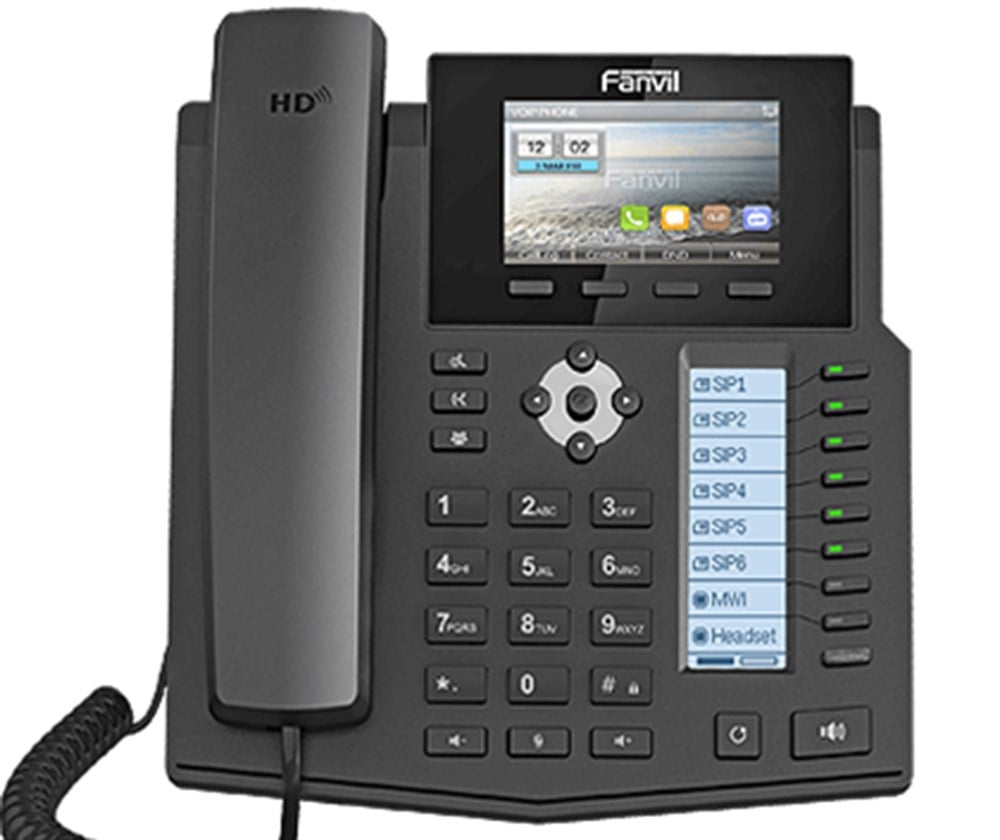 Fanvil X5S Renkli Ekran IP Telefon