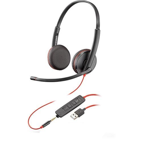 Plantronics Blackwire C3225 USB Çağrı Merkezi Kulaklığı