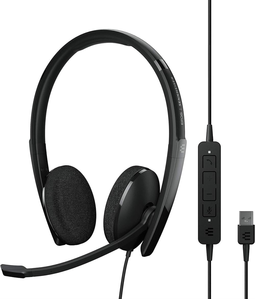 Sennheiser Adapt 160 USB II  DUO Kablolu Çağrı Merkezi Kulaklığı
