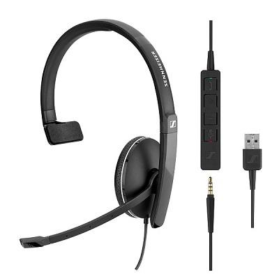 Sennheiser SC 135 USB CTRL Tek Taraflı USB Kablolu UC Kulaklığı