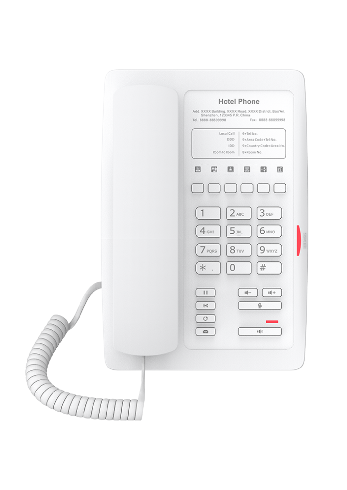 Fanvil H3W Wi-Fi IP Telefon (Beyaz)