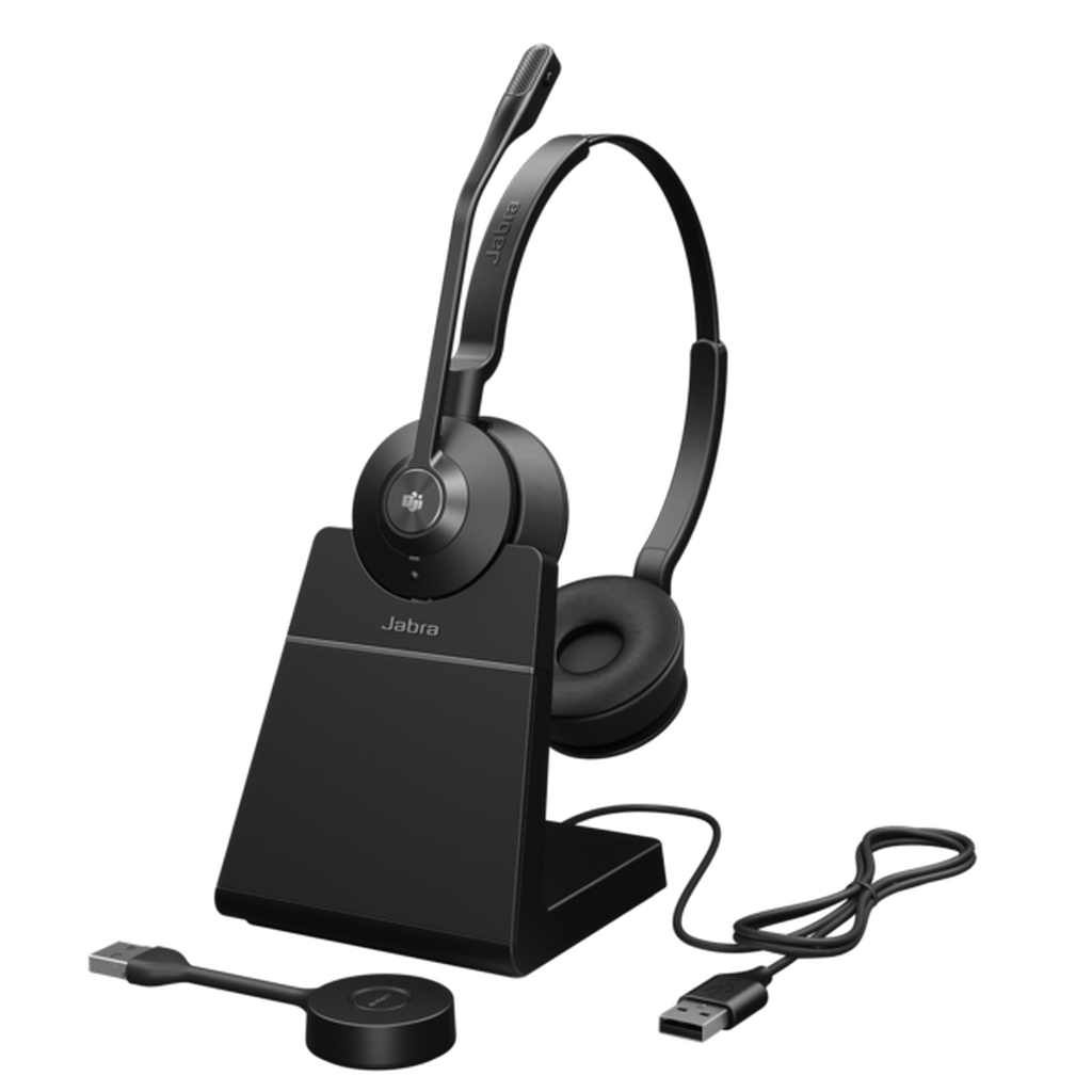 Jabra Engage 55 II USB-A MS Stereo ( Şarj Üniteli )