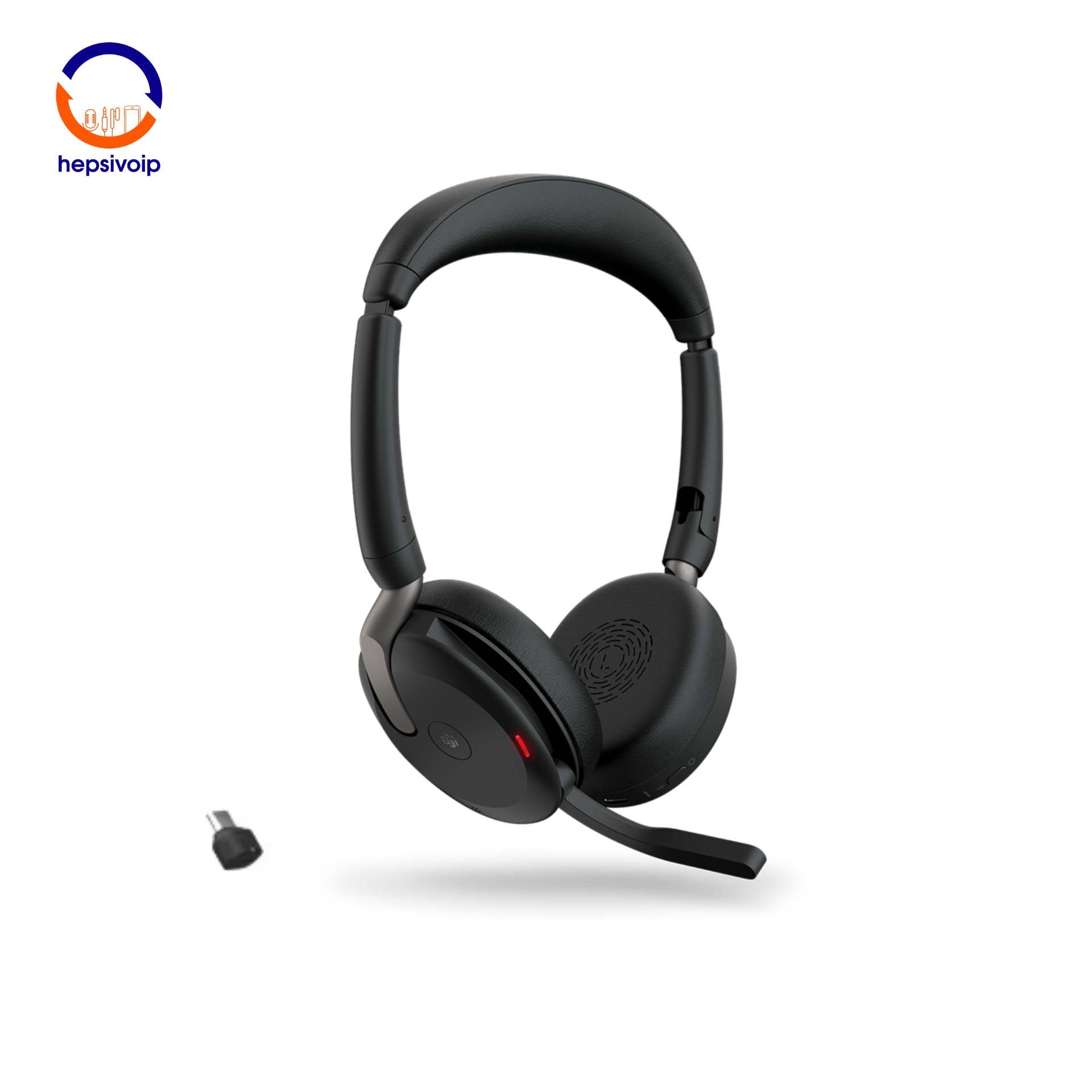 Jabra Evolve2 65 Flex Link380c MS Stereo Kulak Üstü Kulaklık