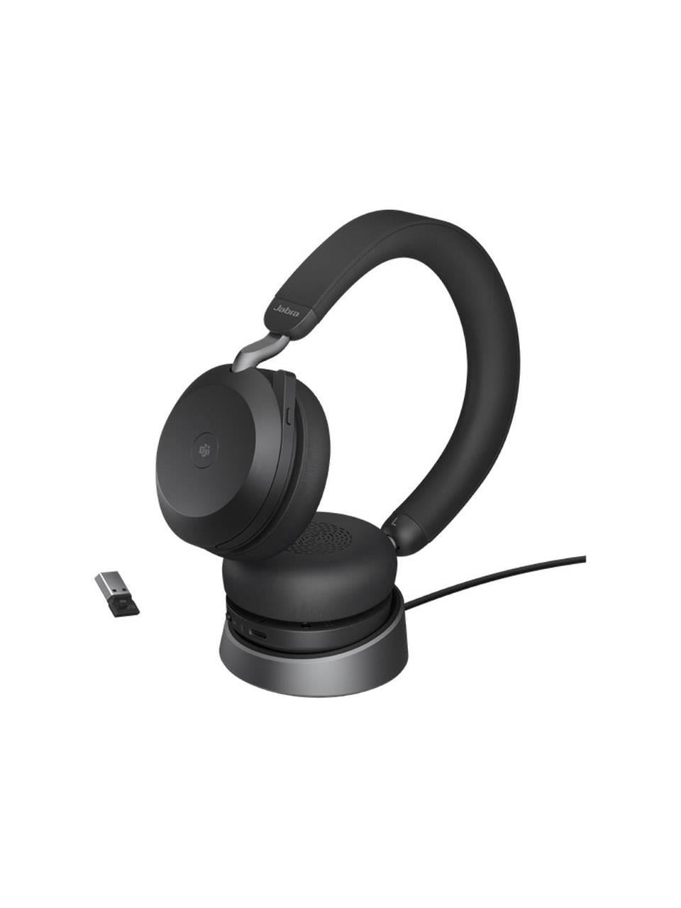 Jabra Evolve2 75 Link380a MS Stereo Standlı Kulak Üstü Kulaklık