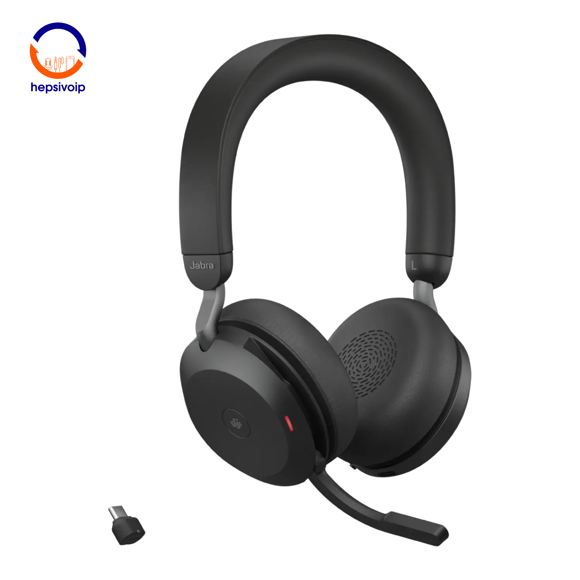 Jabra Evolve2 75 Link380c MS Stereo Standlı Kulak Üstü Kulaklık