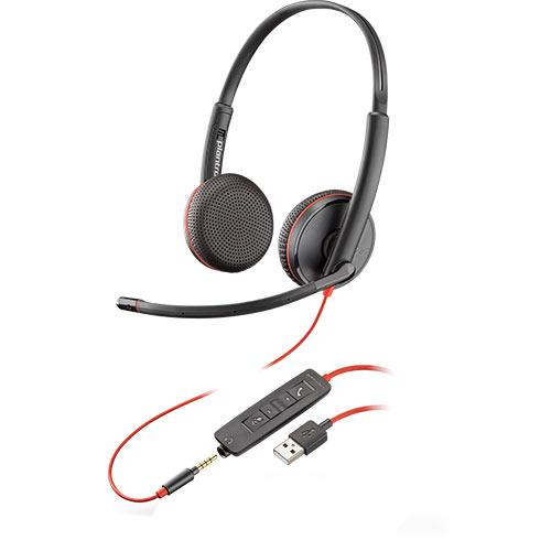 Plantronics Blackwire C3225 USB Çağrı Merkezi Kulaklığı
