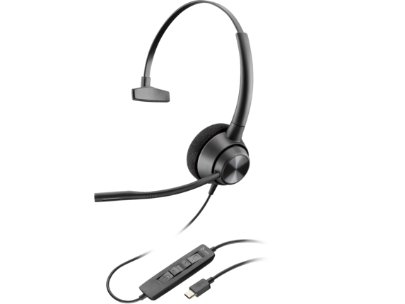 Poly/Plantronics Encorepro 310 Tek Taraflı Kablolu Usb-A Kulaklık