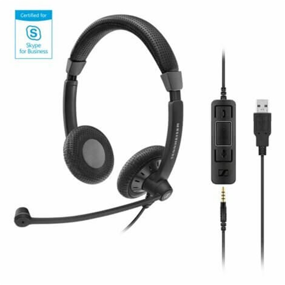 Sennheiser SC 75 DUO USB KULAKLIK