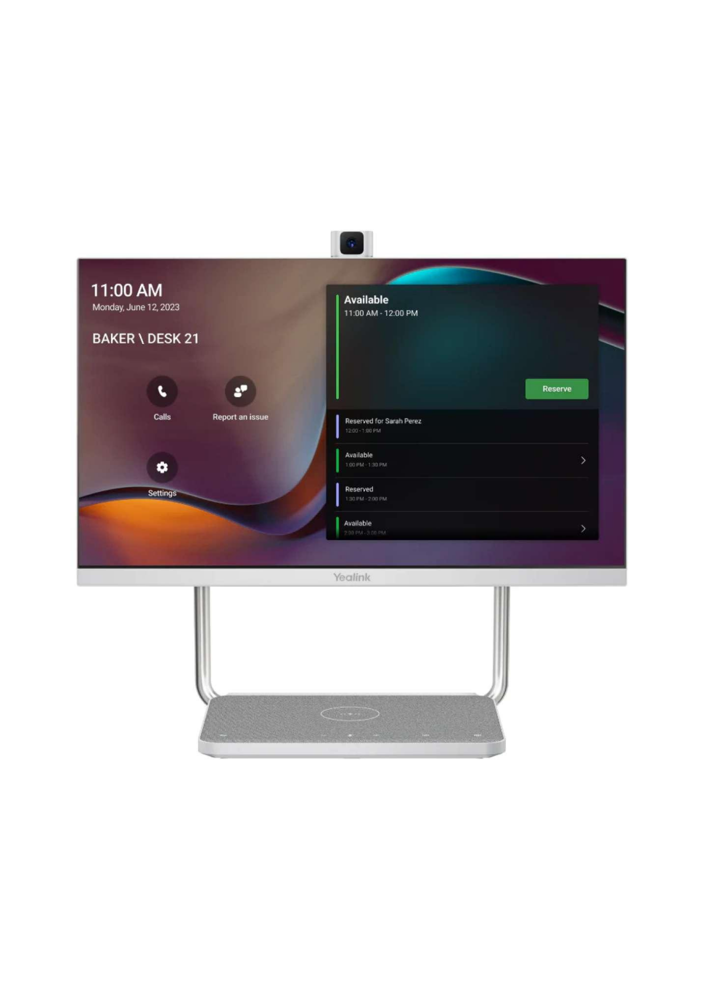 Yealink DeskVision A24 Microsoft Teams Ekranı