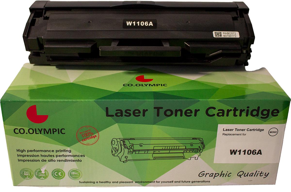 HP W1106A 107A Uyumlu Siyah Toner