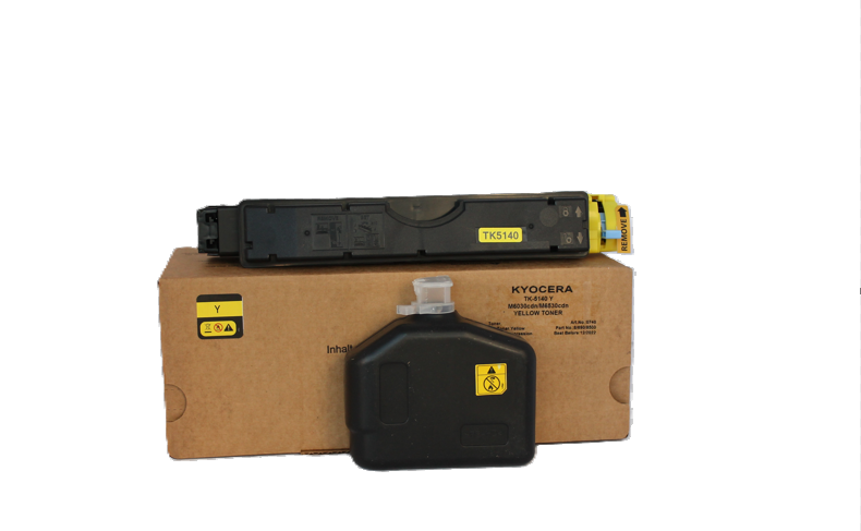Kyocera Mita TK-5140 Muadil Sarı Toner Ecosys M6030-P6130-M6530 Mitaco 3130C (Tomoegawa)