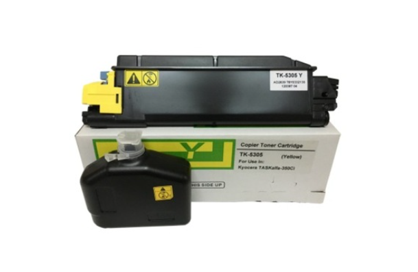 Kyocera Mita TK-5305 Sarı (Y) Muadil Tomoegawa Toner TASKalfa 350ci