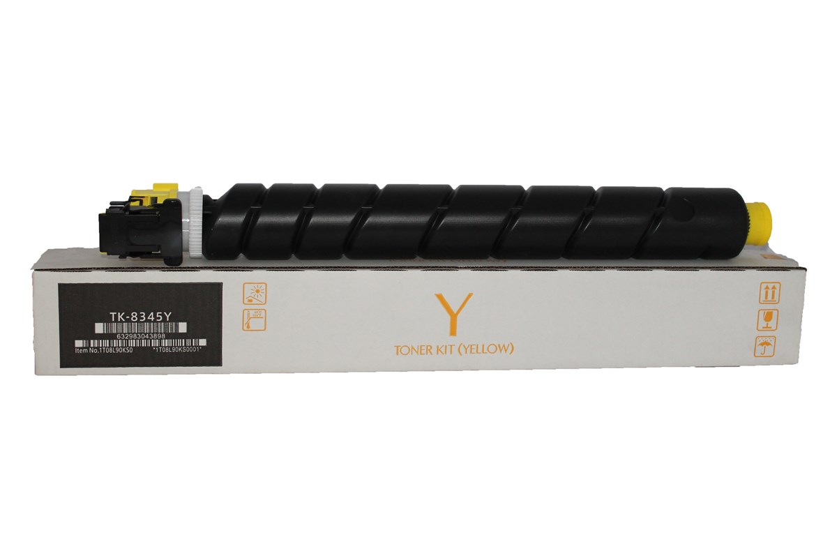 Kyocera Mita TK-8345 Muadil Sarı Toner Taskalfa 2552ci (Tomo Toner)