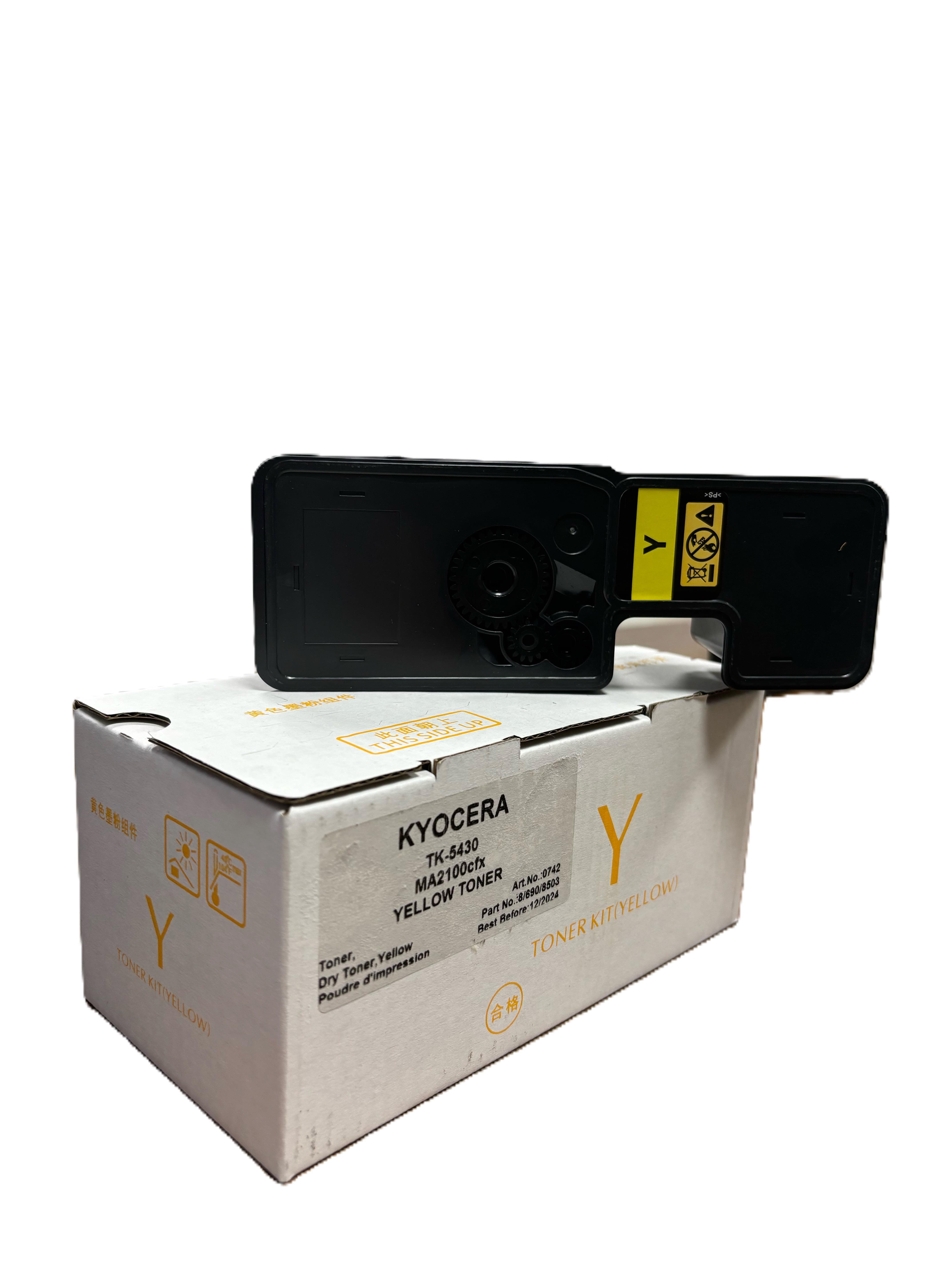 Kyocera TK-5430 Sarı Muadil Toner ECOSYS MA2100cfx/ MA2100cwfx /ECOSYS PA2100cx/ PA2100cwx(Tomoegawa)