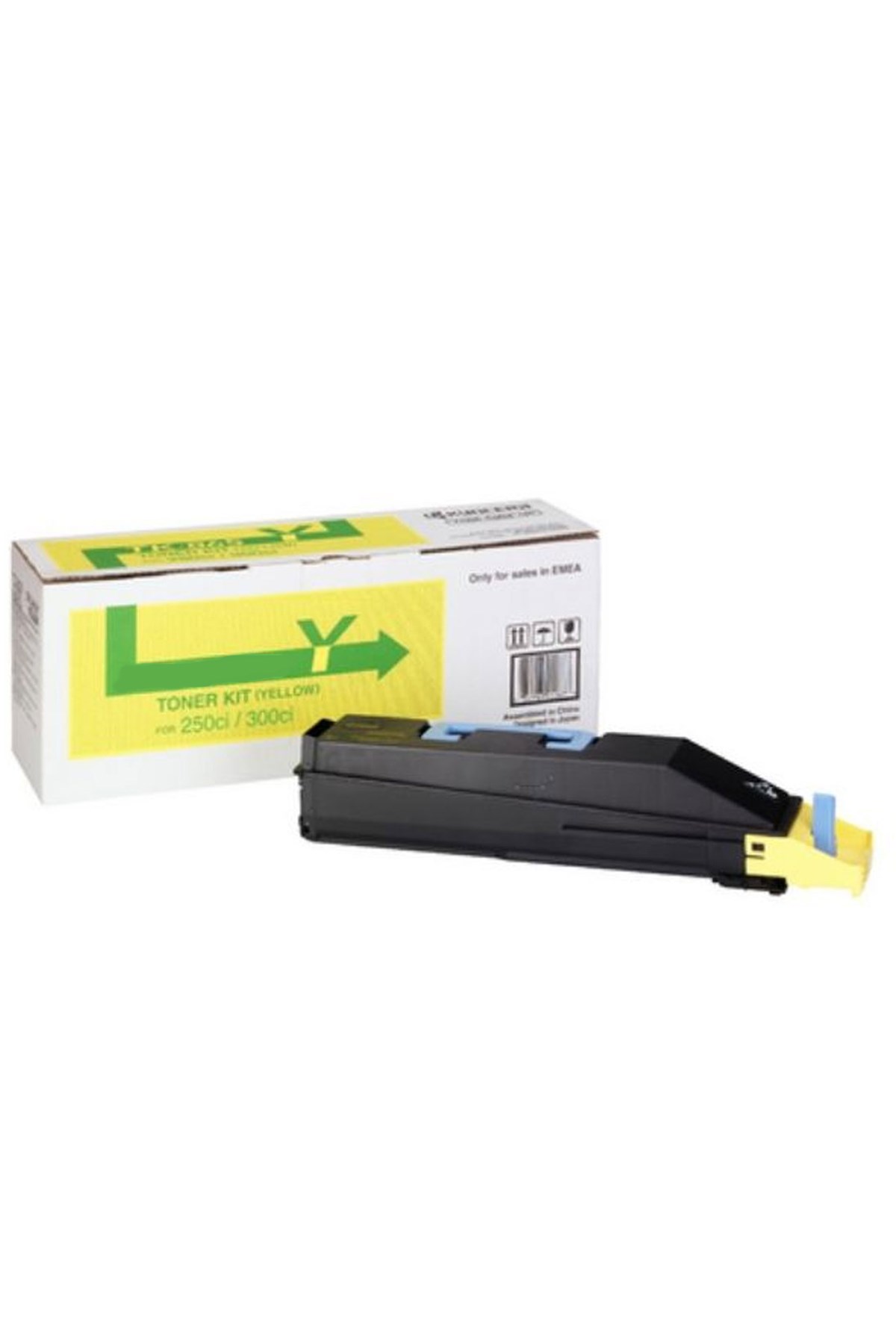 Kyocera TK-865 Muadil Sarı Toner Taskalfa 250ci-300ci (Toma Toner)