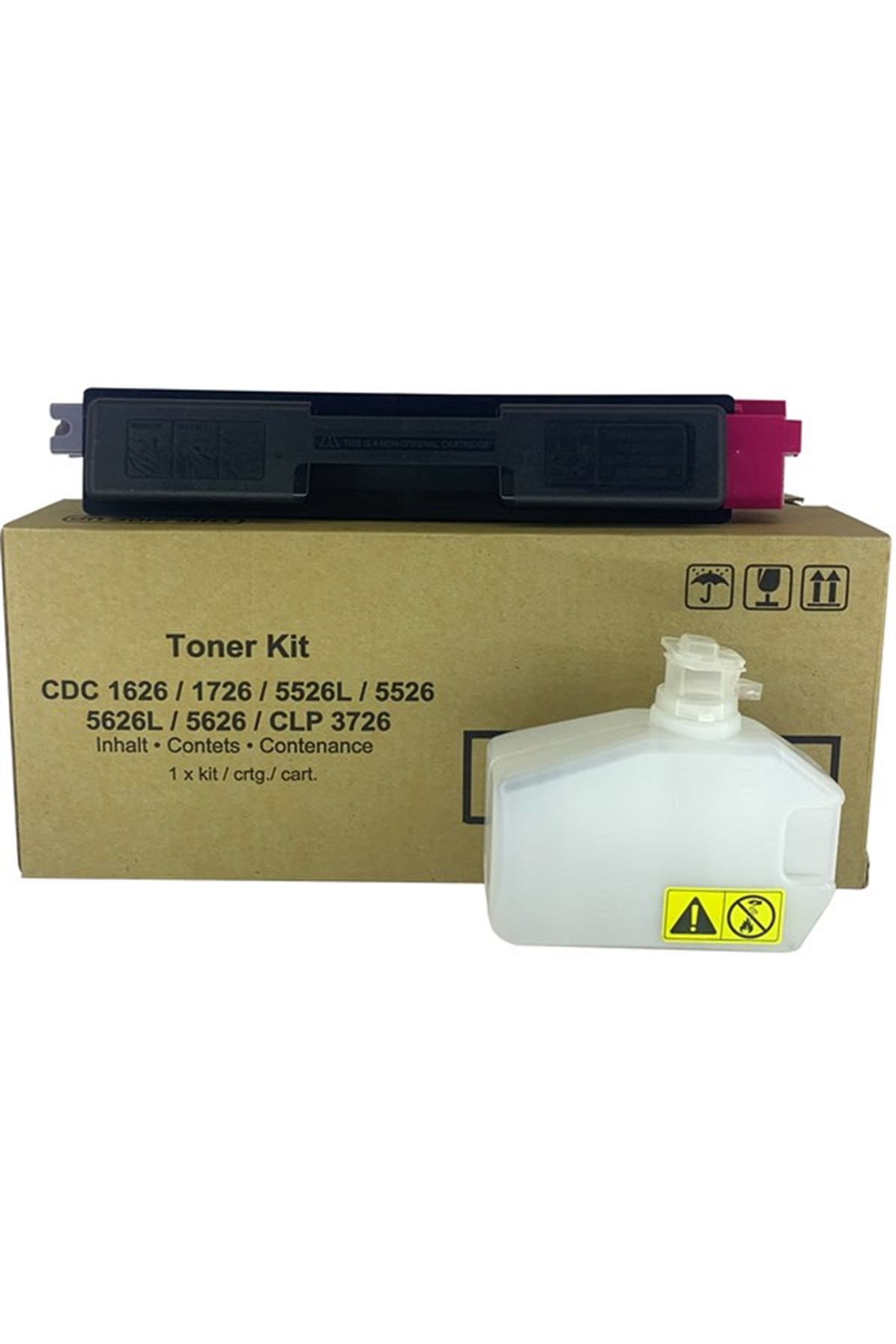 Utax CDC-1626-5526 Kırmızı (M) Muadil Toner / 1726-5626 / PC2660MFP / C2665MFP-C2660DN / CLP-3726 