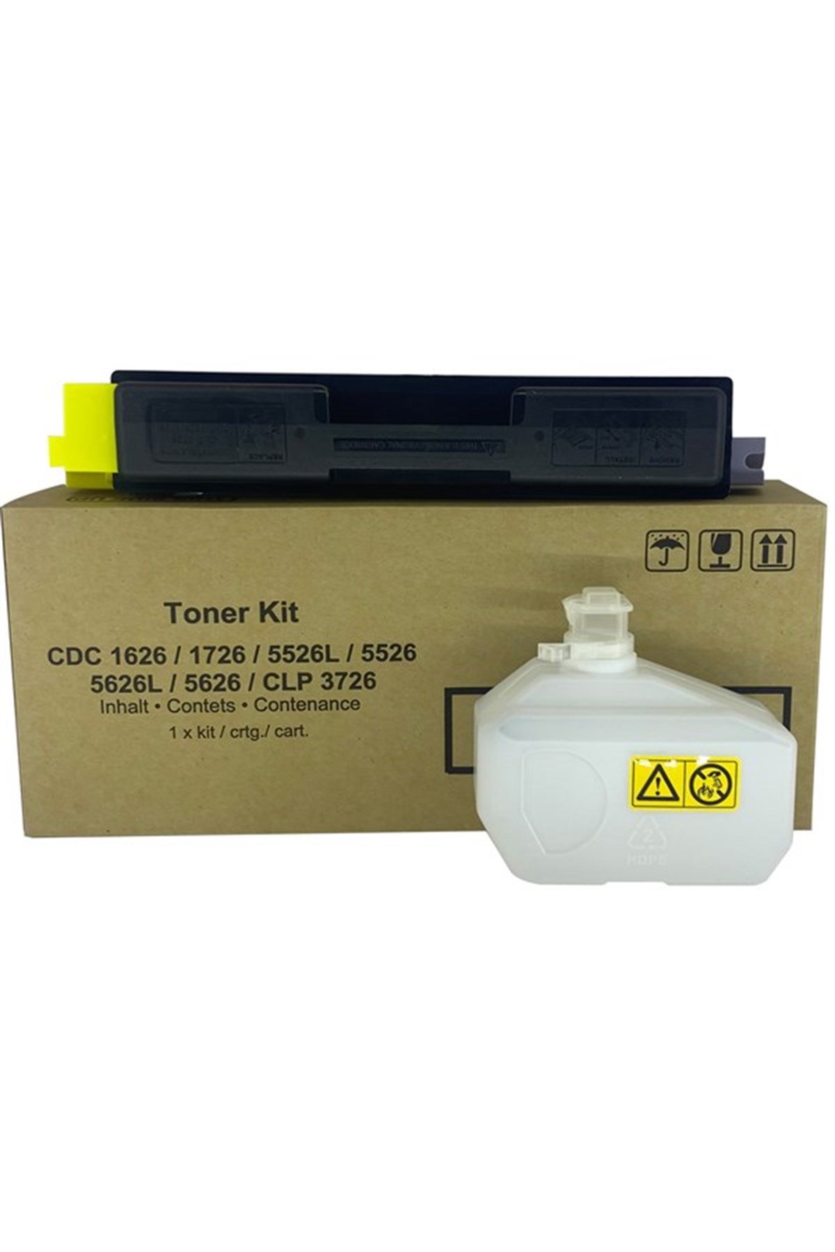 Utax CDC-1626-5526 Sarı (Y) Muadil Toner / 1726-5626 / PC2660MFP / C2665MFP-C2660DN / CLP-3726 