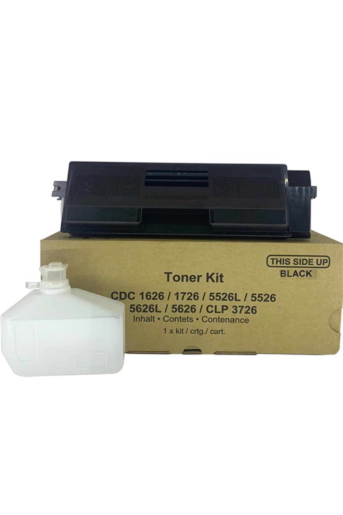Utax CDC-1626-5526 Siyah (K) Muadil Toner / 1726-5626 / PC2660MFP / C2665MFP-C2660DN / CLP-3726 