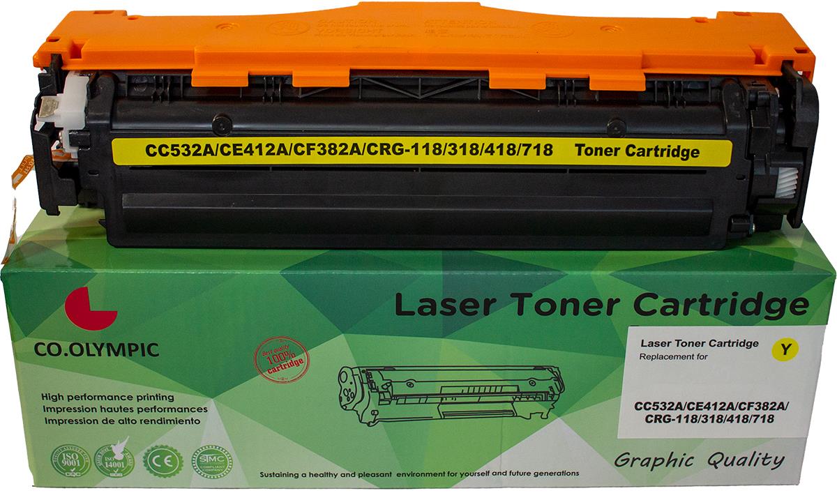 HP CC532A CE410A CF380A M351 M451 Pro300/Pro400 Uyumlu Sarı Toner